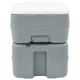 Camping Toilet Grey 41.5 x 36.5 x 42 cm Plastic 42001429