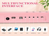 GPPS01-106 88 Key Folding Piano Semi-Weighted Standard Keyboards Digital Piano with MIDI Bluetooth, 07006070