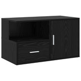 Corner Cabinet Black Oak 200 x 40 x 45 cm Engineered Wood 3446639
