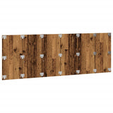 Wall Headboard Old Wood 240x1,5x80 cm Engineered Wood 856830