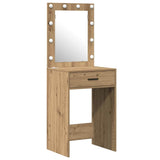 Dressing Table 2 pcs Brown 50 x 41 x 135 cm Engineered wood 3334244