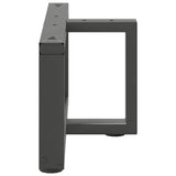 Coffee Table Legs T-Shaped 2 pcs Anthracite 70x25x cm Steel 4013018