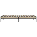 Bed Frame without Mattress Sonoma Oak 100x200 cm 845027