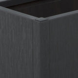 Garden Planter with Trellis Dark Grey 80x36x140 cm PP 368780