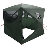 Hunting Tent Army Green 143 x 143 x 165 cm Polyester and Steel 42028723