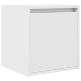 Wall-Mounted Bedside Cabinets 2 pcs White 38x34x40 cm 861230
