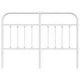 Metal Replace Headboard White 150 cm 352661