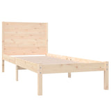 Bed Frame without Mattress 100x200 cm Solid Wood Pine 3104143
