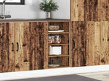 Bottom Cabinet Riga Old Wood 30x44.5x81.5 cm Engineered Wood 854200