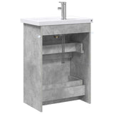 Bathroom Furniture Set Concrete Grey 61 x 40 x 84.5 cm 3404261