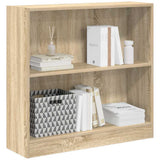 Bookshelf Sonoma Oak 80x24x75 cm Engineered Wood 800894