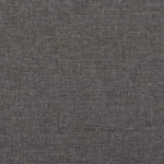Box Spring Bed Frame Dark Grey 90x200 cm Fabric 3120485