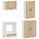 Kitchen Unit PORTO 8 pcs Sonoma Oak Engineered Wood 3438165