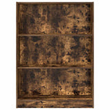 Bookcase Smoked Oak 80x24x109 cm Engineered Wood 857839