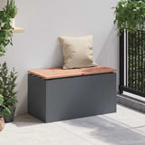 Garden Bench Anthracite 80 x 40 x43 cm Steel 874900