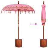 Balinese Parasol with Base 2 pcs Pink 3433028