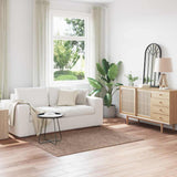 Anti-slip Shaggy Rug Brown 120 x 170 cm PP 4019792