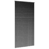 Insect Door Curtain Dark Grey 100x200 cm Bamboo 4017449