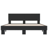 Bed Frame without Mattress Black 160x200 cm 3280182