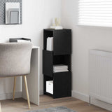 Corner Cabinet Black Oak 30.5x30x95cm Engineered Wood 889830