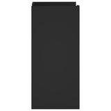 Sideboard Black 45x35x75 cm Engineered Wood 848396