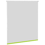 ZNTS Roller Blind Blackout Leaves Green 135x175 cm Fabric Width 131.6 cm Polyester 4011291