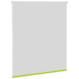 Roller Blind Blackout Leaves Green 125x150 cm Fabric Width 121.6 cm Polyester 4011263