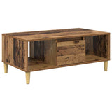 Coffee Table Old Wood 90 x 50 x 26.5 cm Engineered Wood 881165