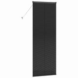 Venetian Blinds Height Adjustable Black 220 x 70 cm Aluminium 42006166