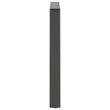 Dining Table Legs V-Shape 3 pcs Anthracite 90x cm Steel 4012594