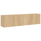 TV Cabinets Wall-mounted 2 pcs Sonoma Oak 80x30x41 cm 836957