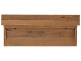 Writing Desk Natural 89.5 x 49.5 x 100 cm Solid Teak Wood 42024254