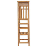 Garden Bench with Pergola 115 cm Solid Teak Wood 316170