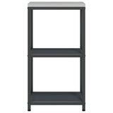 Kitchen Storage HATTEM Anthracite 40 x 50 x 92 cm Steel 874970
