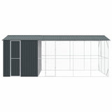Bird Cage Anthracite 645 x 310 x 247 cm Galvanised Steel 3325163