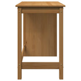 Desk Honey Brown 112 x 50 x 75 cm Solid Pine Wood 42028372