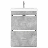 Bathroom Furniture Set Concrete Grey 61 x 40 x 84.5 cm 3404369