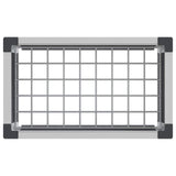 Garden Raised Bed Grey 50 x 30 x 22 cm WPC and Aluminium 42039082