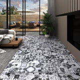 Self-adhesive PVC Flooring Planks 5.21 m 2 mm Grey Pattern 330188