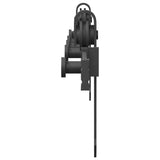 Sliding Door Hardware Kit 152.5 cm Steel Black 4009704