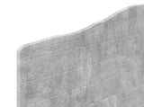 Headboard Concrete Grey Engineered wood 888719