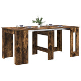 Dinning Table 180 x 85 x 75 cm Engineered Wood Smoked Oak 3424942