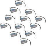 LED Recessed Stair Lights 12 pcs 44x111x56 mm 272496