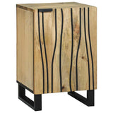 Bathroom Furniture Set with Drawer 4 pcs Brown Engineered Wood 3310044