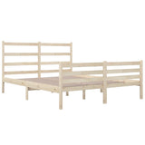 Bed Frame without Mattress Solid Wood Small Double 3103683