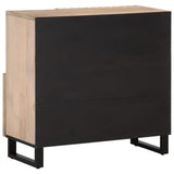 Sideboard 80x34x75 cm Solid Wood Mango 377572