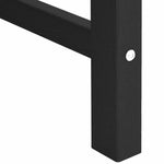 Garden Dining Chair 6 pcs Black 65.5 x 55.5 x 88cm Plastic 3335799