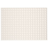 Weighted Blanket Light Cream 140x200 cm Single 6 kg Fabric 3154815