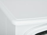 Modern Electric Fireplace, Freestanding Electric Stove Fire with Flame Effect, 950/1850W, White T3398P422901