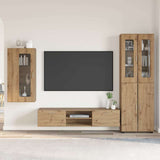 TV Cabinet Set FLORIN 3 pcs Artisan Oak Engineered Wood 3397973